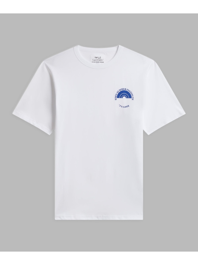 Rakuten - オーガニックコットン プリント 半袖 アーティスト Tシャツ 