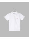 K377 E TS キッズ ポロシャツ agnes b. ENFANT アニエスベー トップス ポロシャツ ホワイト【送料無料】[Rakuten Fashion...