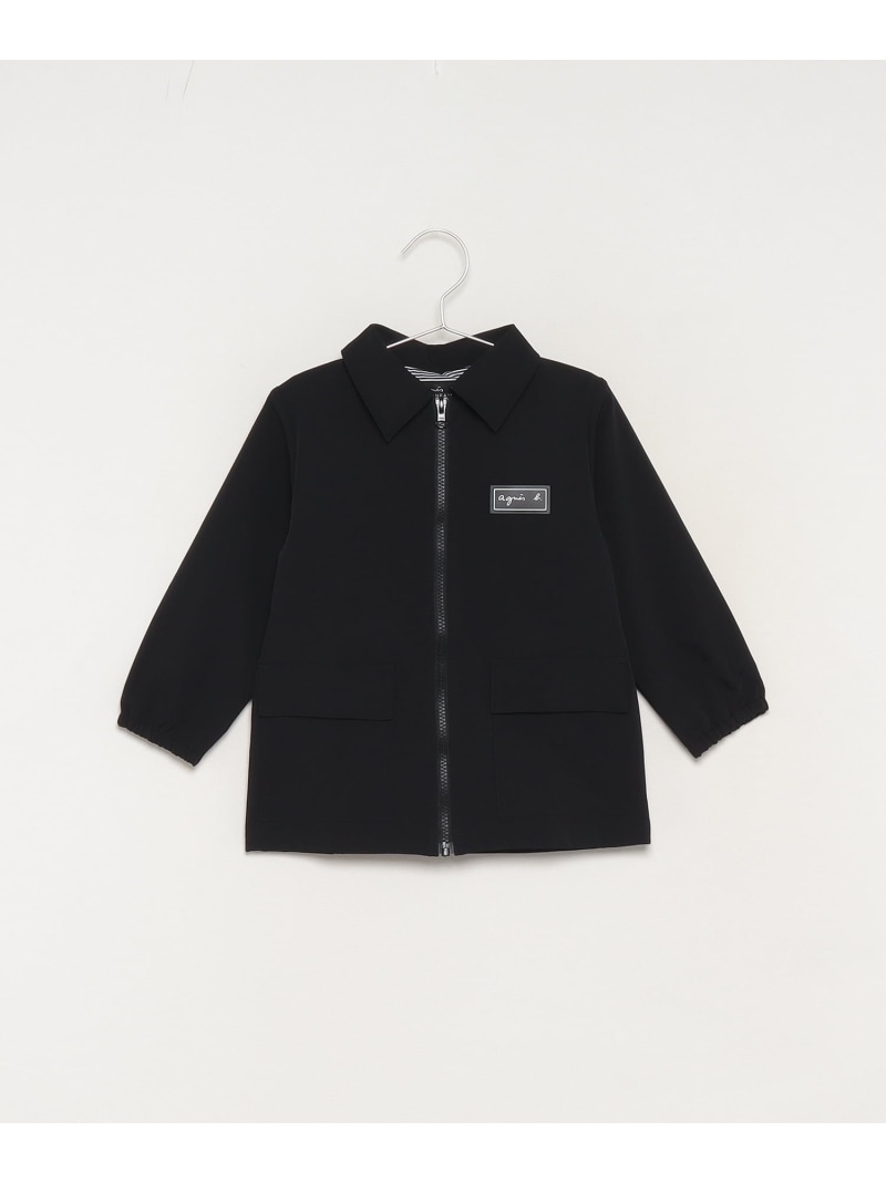 キッズ レインパーカー agnes b. ENFANT アニエスベー トップス パーカー・フーディー ブラック【送料無料】[Rakuten Fashion] 3