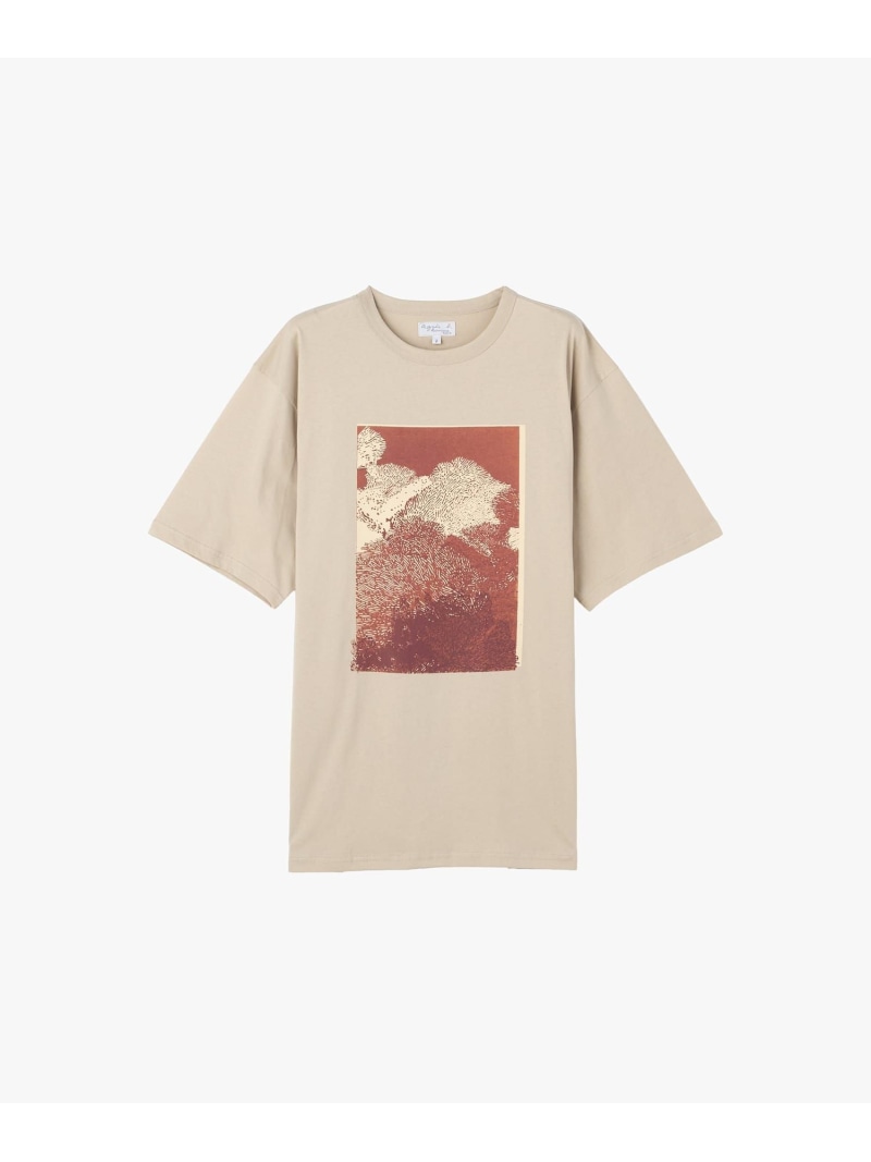 メンズ オーガニックコットン 半袖 アーティストTシャツ 