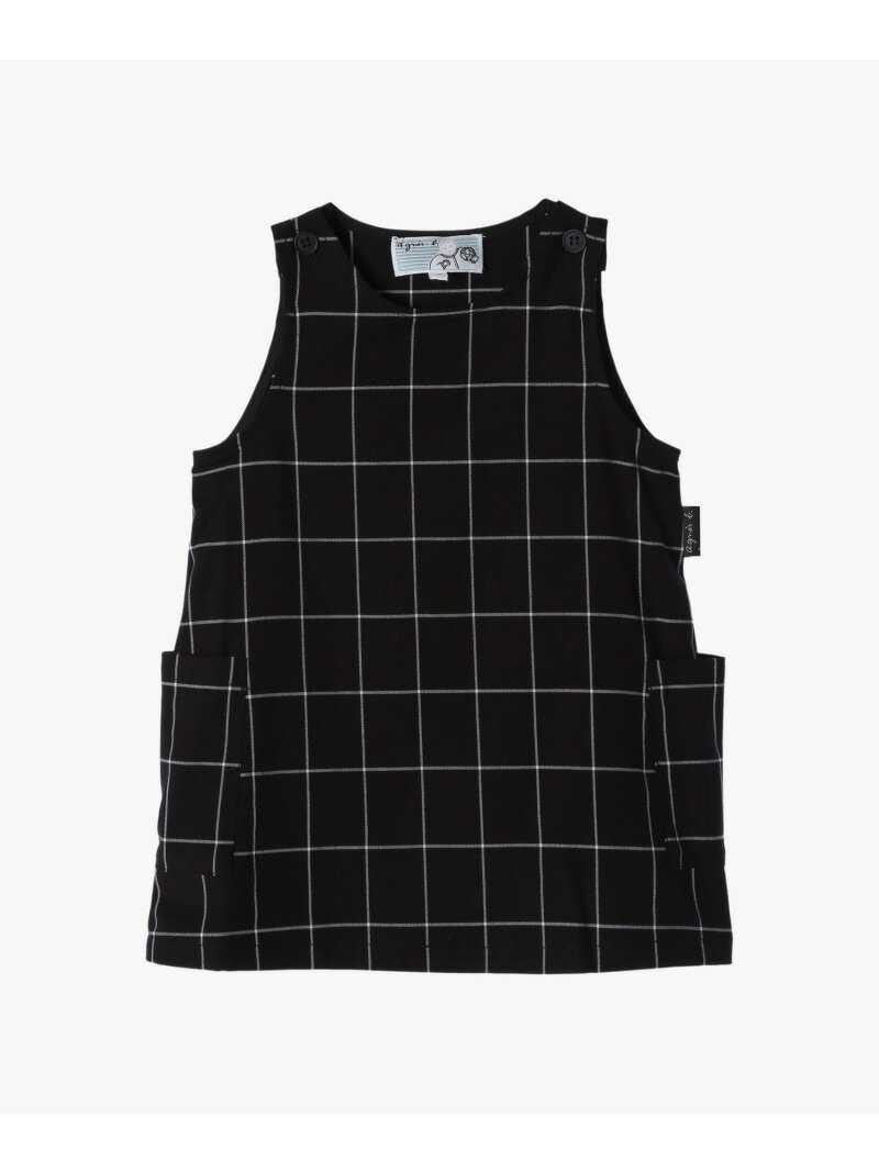Rakuten - 【SALE／50%OFF】【Outlet】CAT0 L ROBE ベビー ワンピース agnes b. ENFANT アニエスベー ワンピース・ドレス ワンピース ブラック【RBA_E】【送料無料】[Rakuten Fashion]