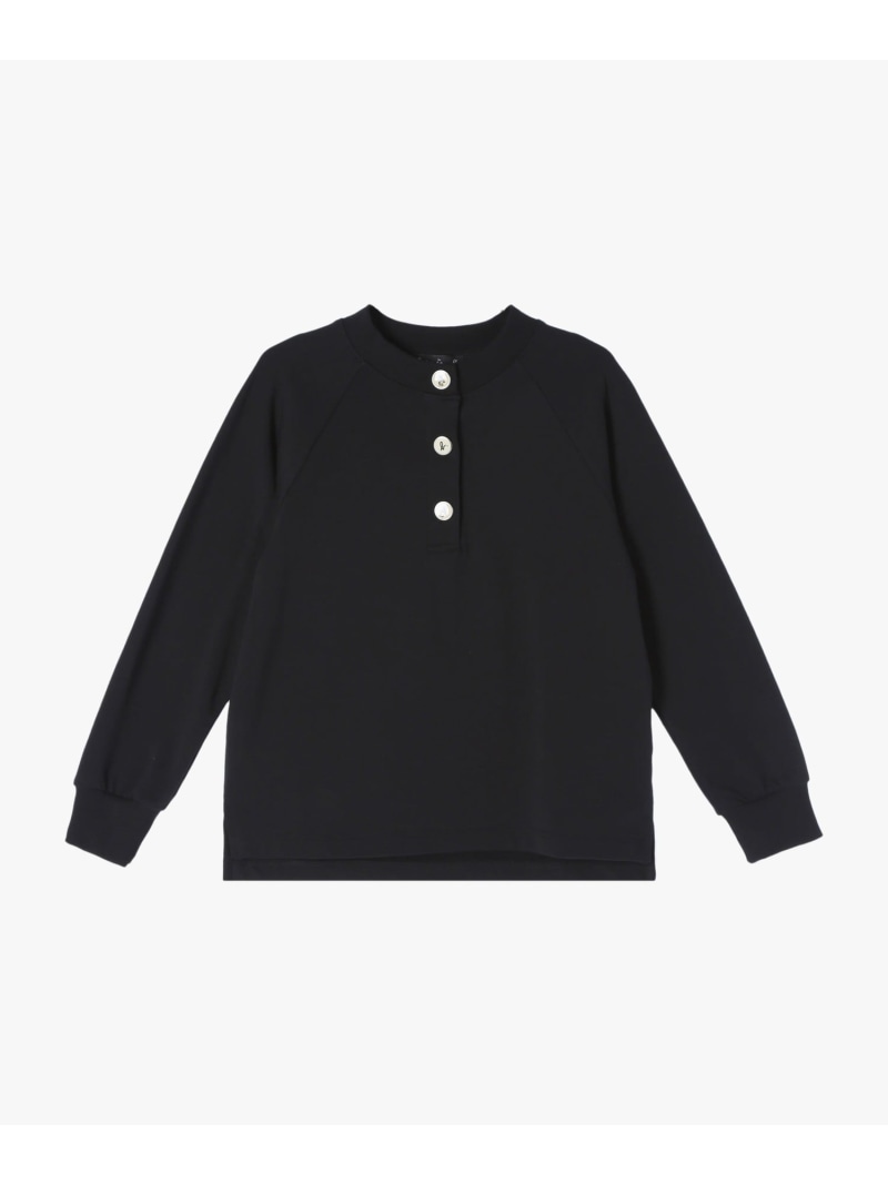 Rakuten - 【SALE／50%OFF】【Outlet】M435 E SWEAT キッズ スウェットプレッション agnes b. ENFANT アニエスベー トップス カットソー・Tシャツ ブラック【RBA_E】【送料無料】[Rakuten Fashion]