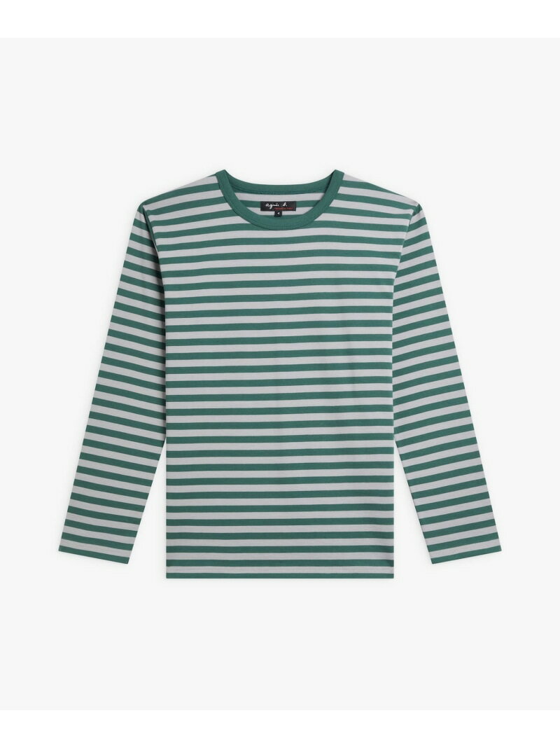 Rakuten - 【SALE／40%OFF】細ボーダー コットン 長袖 Tシャツ 