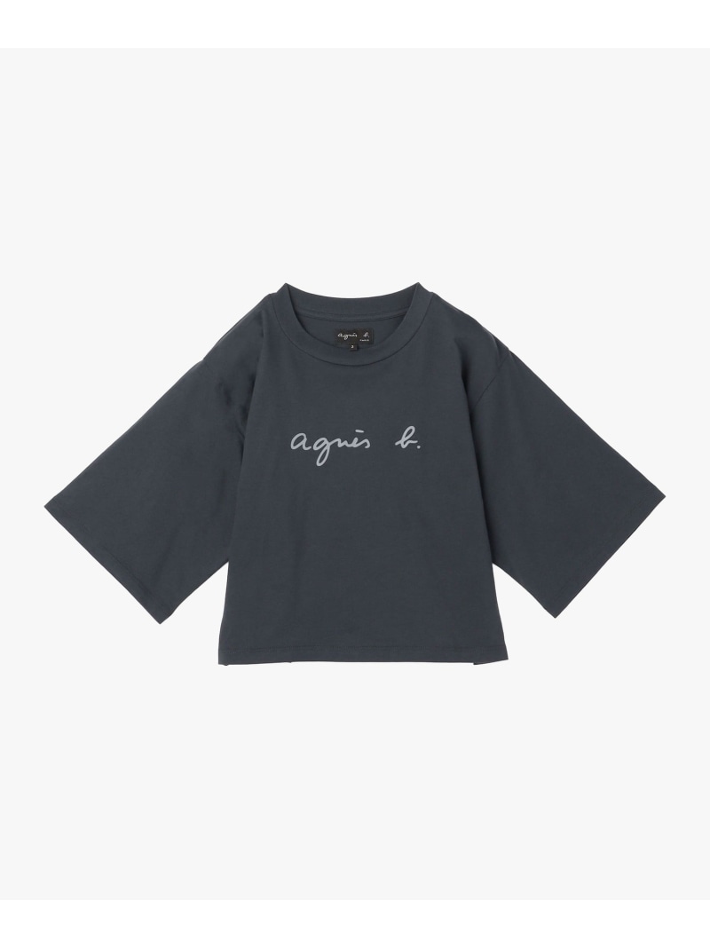樂天商城 - ロゴ コットン 5分袖 Tシャツ 