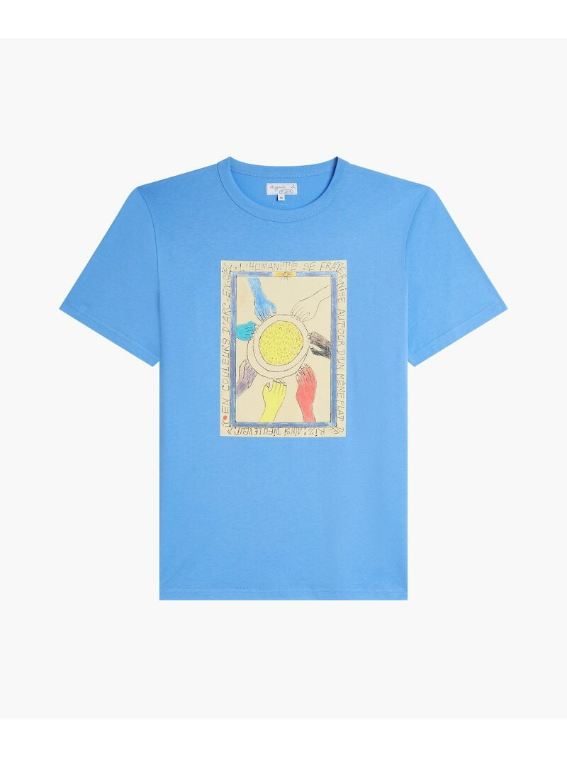 プリント オーガニックコットン 半袖 アーティストTシャツ 