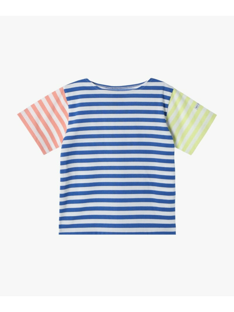 Rakuten - 【SALE／30%OFF】agnes b. x HELLY HANSEN ショートスリーブマリンボーダーティー(キッズ) agnes b. ENFANT アニエスベー トップス カットソー・Tシャツ ブルー【RBA_E】【送料無料】[Rakuten Fashion]