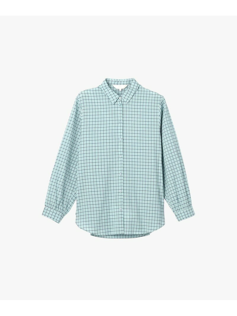 樂天商城 - ドビー ミニチェック コットン シャツ To b. by agnes b. アニエスベー トップス シャツ・ブラウス【送料無料】[Rakuten Fashion]
