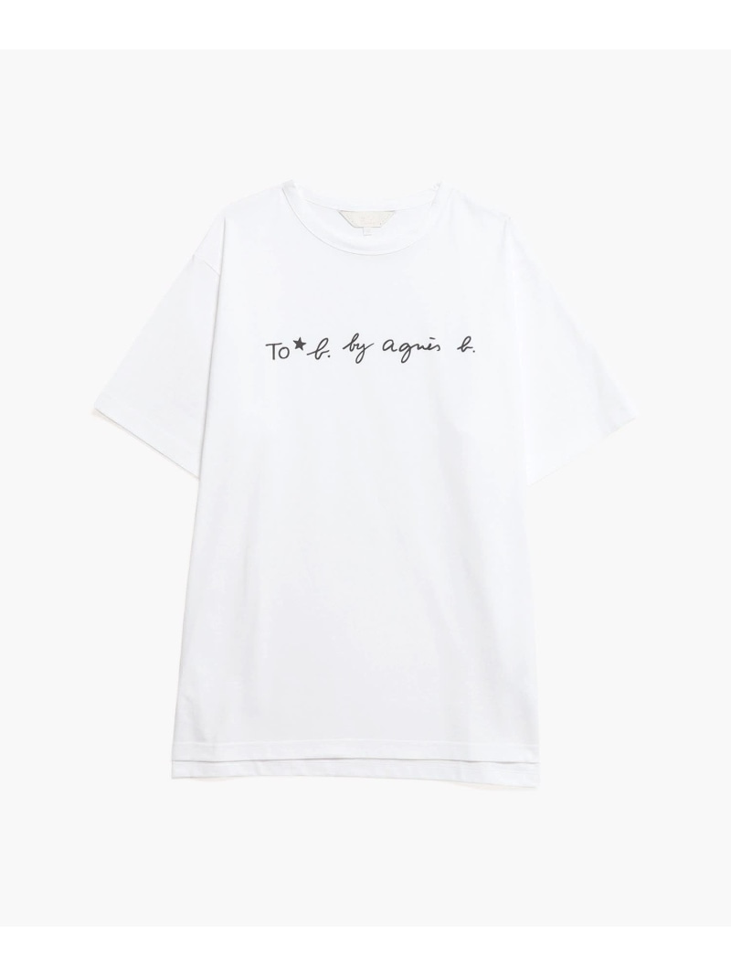 WM40 TS ニューロゴボーイズTシャツ To b. by agnes b. アニエスベー トップス カットソー Tシャツ ホワイト【送料無料】 Rakuten Fashion