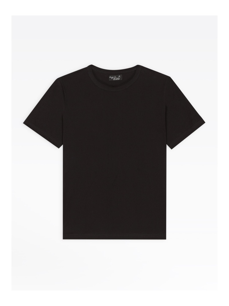 【ユニセックス】SBZ2 TS Tシャツ agnes b. FEMME アニエスベー トップス カットソー・Tシャツ ブラック【送料無料】[Rakuten Fashion]