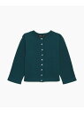 M001 E CARDIGAN キッズ カーディガンプレッション agnes b. ENFANT アニエスベー トップス カーディガン グリーン【送料無料】[R...