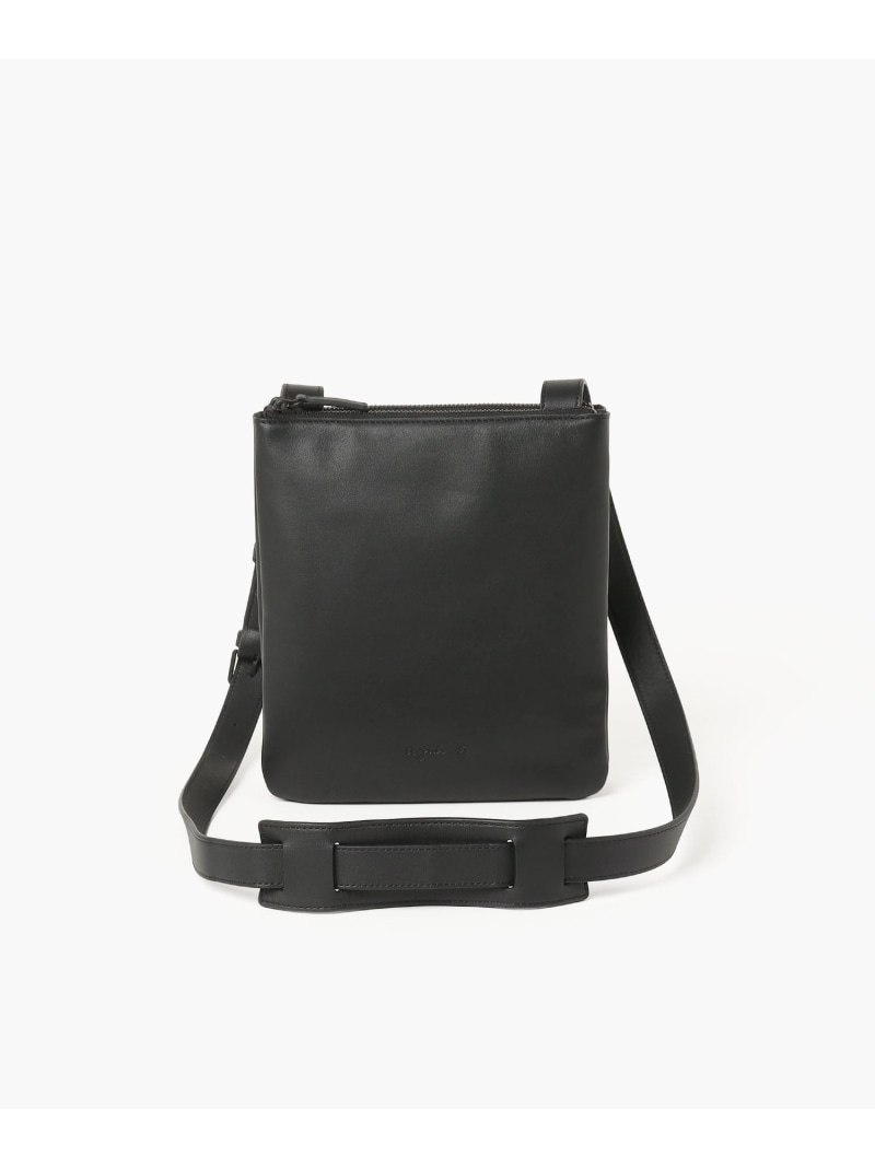 VAH01-01 ショルダーバッグ agnes b. VOYAGE アニエスベー バッグ ショルダーバッグ ブラック【送料無料】[Rakuten Fashion]