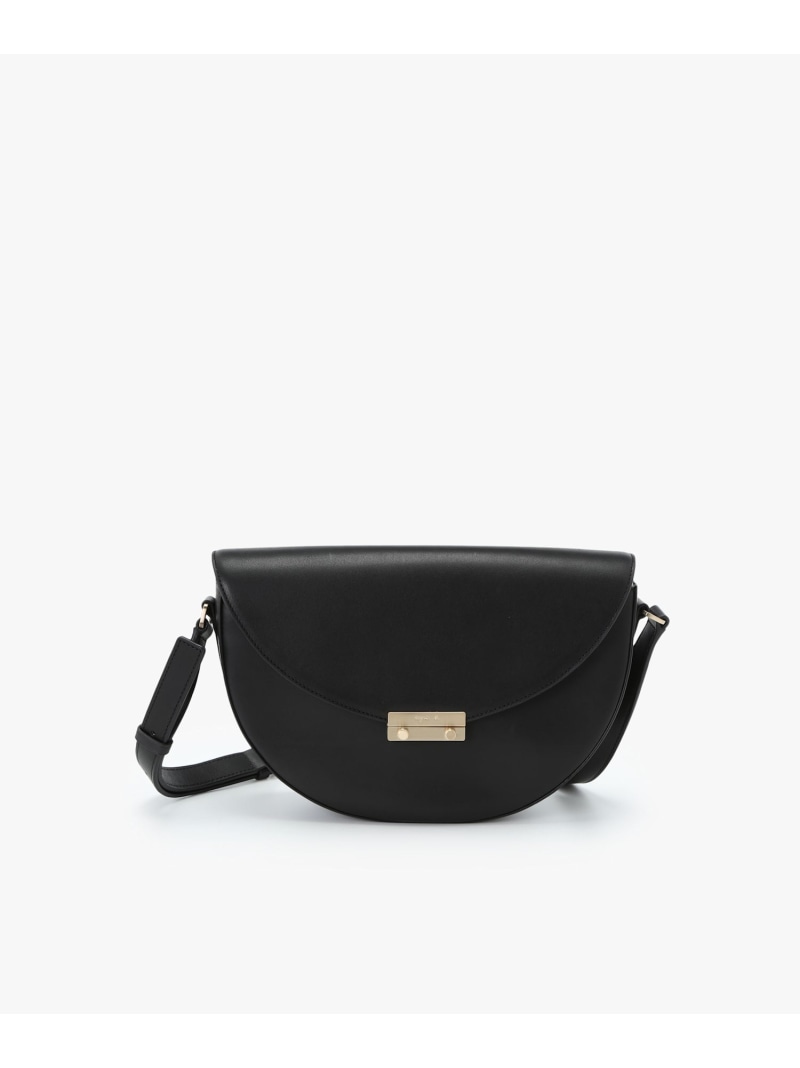 Rakuten - 【SALE／60%OFF】ショルダーバッグ XAS02-02 agnes b. VOYAGE アニエスベー バッグ ショルダーバッグ ブラック【RBA_E】【送料無料】[Rakuten Fashion]