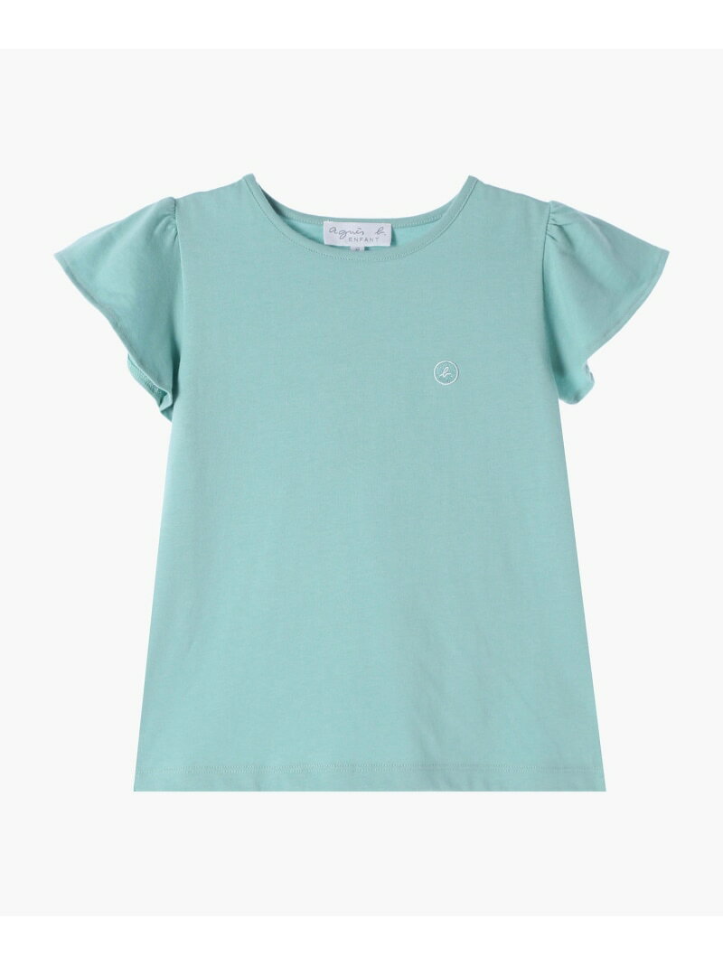 乐天商城 - 【SALE／50%OFF】K398 E TS キッズ Tシャツ agnes b. ENFANT アニエスベー トップス カットソー・Tシャツ グリーン【RBA_E】[Rakuten Fashion]