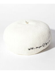 アニエスベー ベレー帽 レディース WN20 BERET サマーベレー To b. by agnes b. アニエスベー 帽子 ハンチング・ベレー帽 ホワイト【送料無料】[Rakuten Fashion]