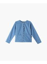 TN45 E CARDIGAN キッズ カーディガン agnes b. ENFANT アニエスベー トップス カーディガン ブルー【送料無料】[Rakuten ...