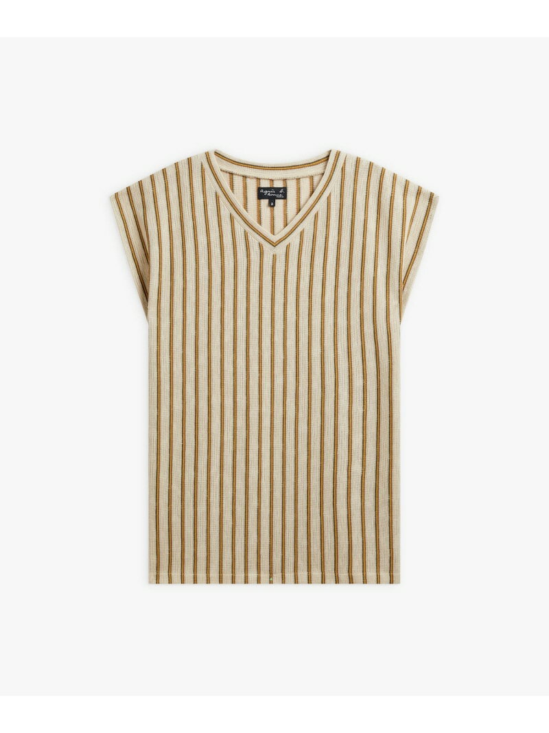 JIF3 TS Tシャツ agnes b. HOMME アニエスベー トップス カットソー・Tシャツ ベージュ【送料無料】[Rakuten Fashion]