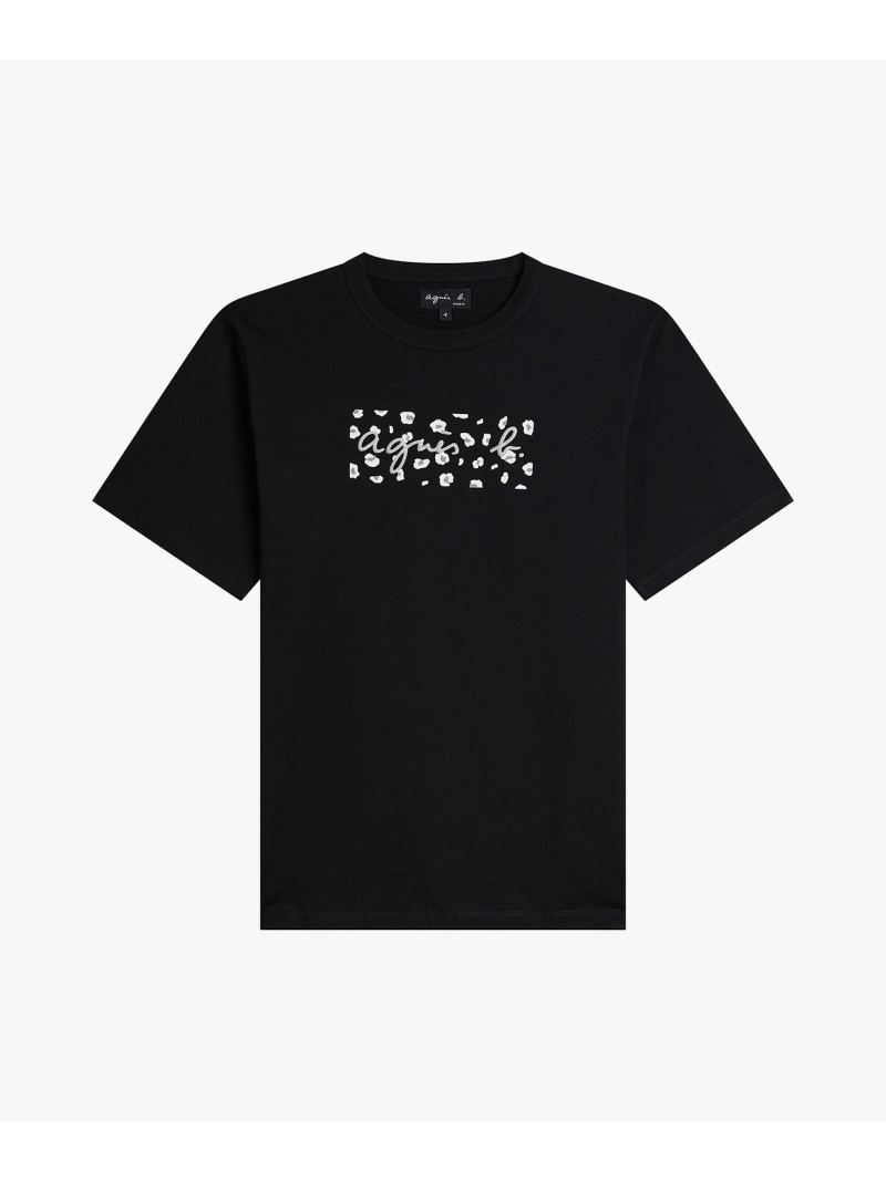 Rakuten - ロゴ プリント オーガニックコットン 半袖 Tシャツ 