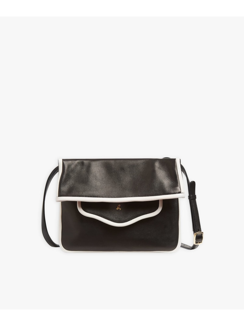 【SALE／50%OFF】CU01 SAC ショルダーバッグ agnes b. FEMME アニエスベー バッグ ショルダーバッグ ブラック【RBA_E】【送料無料】[Rakuten Fashion]のサムネイル