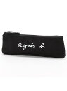 WEB限定 ロゴポーチ (GO03-06) agnes b. VOYAGE アニエスベー 財布・ポーチ・ケース ポーチ ブラック[Rakuten Fashion...