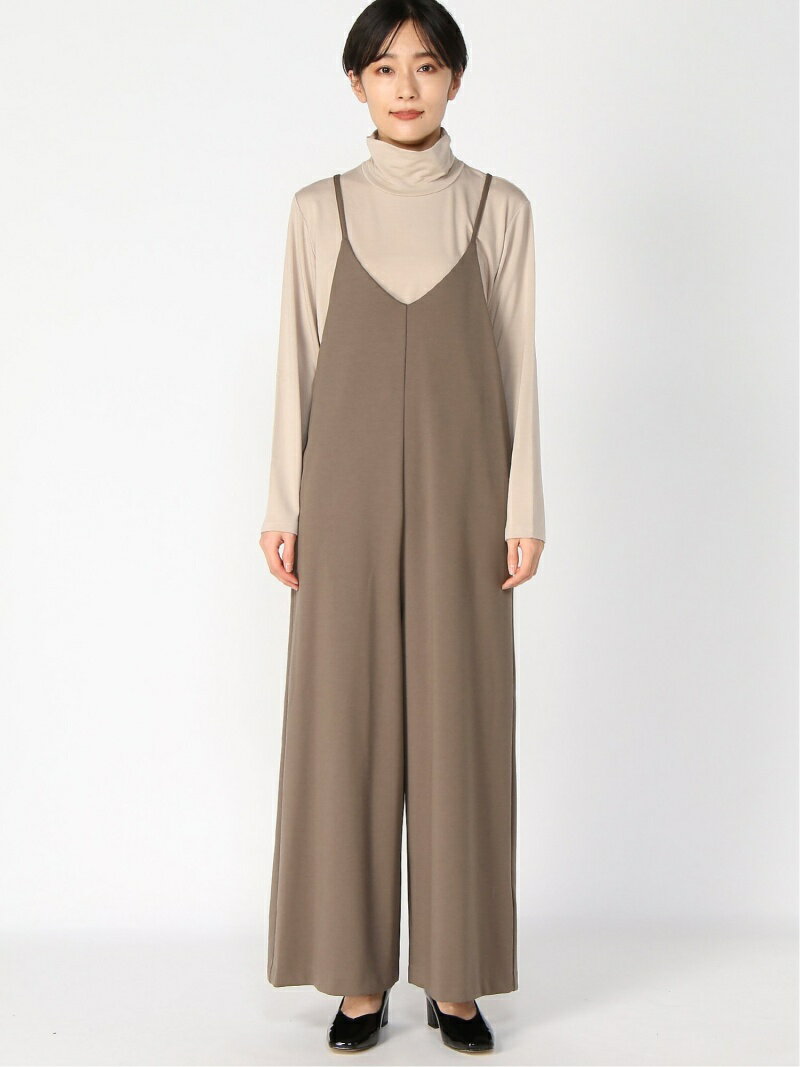 [Rakuten Fashion]To b. by agnes b./(W)WQ07 サロペット To b. by agnes b. アニエスベー パンツ/ジーンズ サロペット/オールインワン ブラック ブラウン【送料無料】