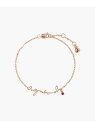 H925 BRACELET ロゴストーンブレスレット agnes b. FEMME アニエスベー アクセサリー・腕時計 ブレスレット・バングル ピンク【送料無料】[Rakuten Fashion]