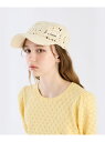 WX46 CAP フラワーペーパーキャップ To b. by agnes b. アニエスベー 帽子 キャップ ホワイト【送料無料】[Rakuten Fashio...