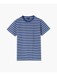 J008 TS ボーダーTシャツ agnes b. HOMME アニエスベー トップス カットソー・Tシャツ ブルー【送料無料】[Rakuten Fashion]