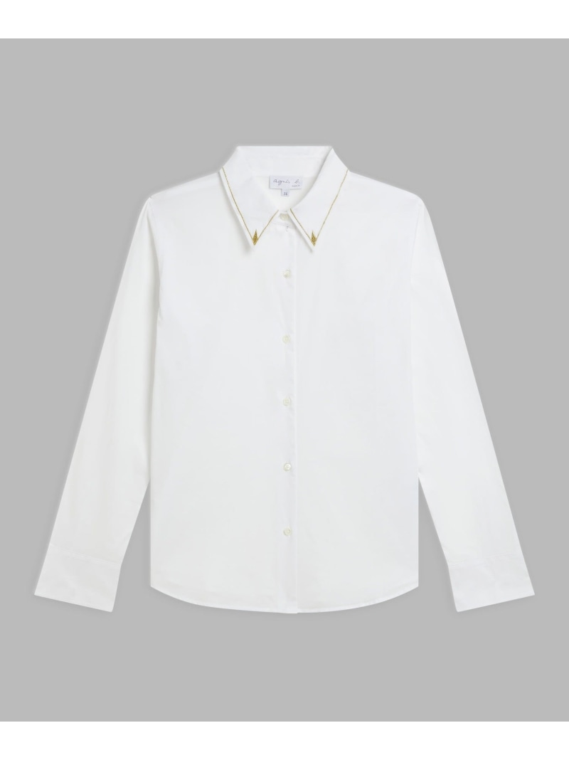 Rakuten - 【SALE／50%OFF】コットン 長袖 ブラウス 