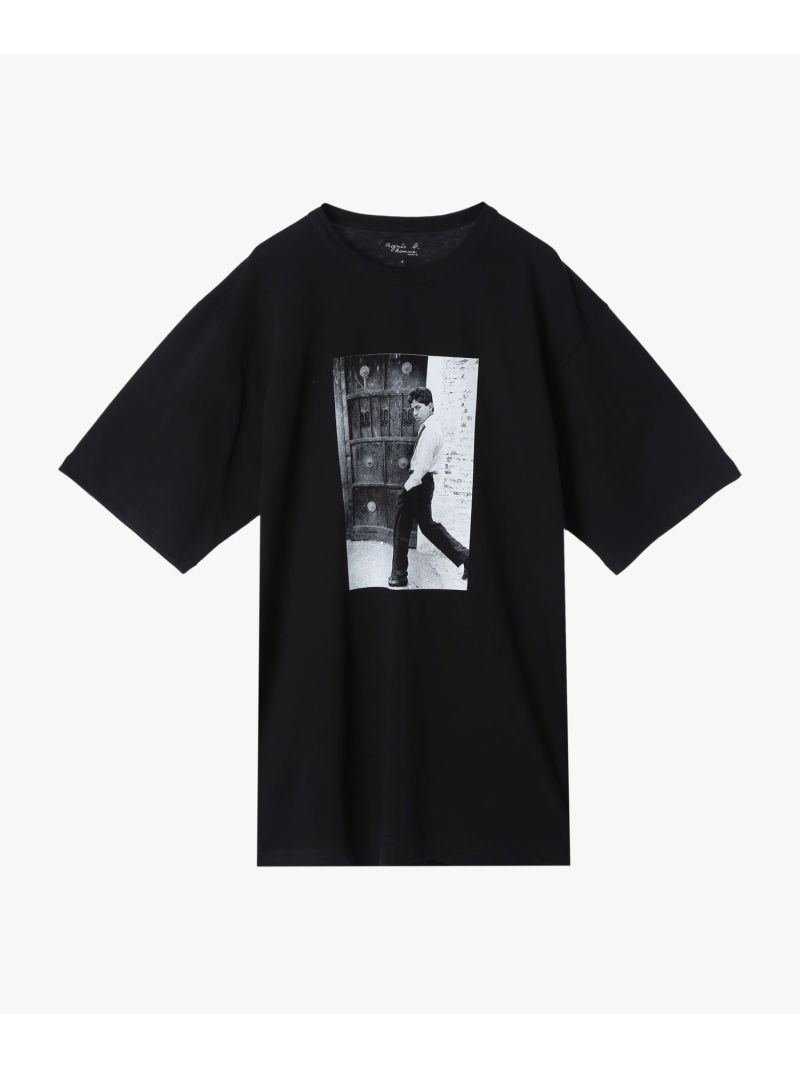Rakuten - メンズ プリント コットン 半袖 アーティスト Tシャツ 