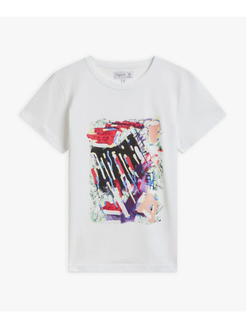 SEM4 TS BRANDO Tシャツ agnes b. FEMME アニエスベー トップス カットソー Tシャツ ホワイト【送料無料】 Rakuten Fashion