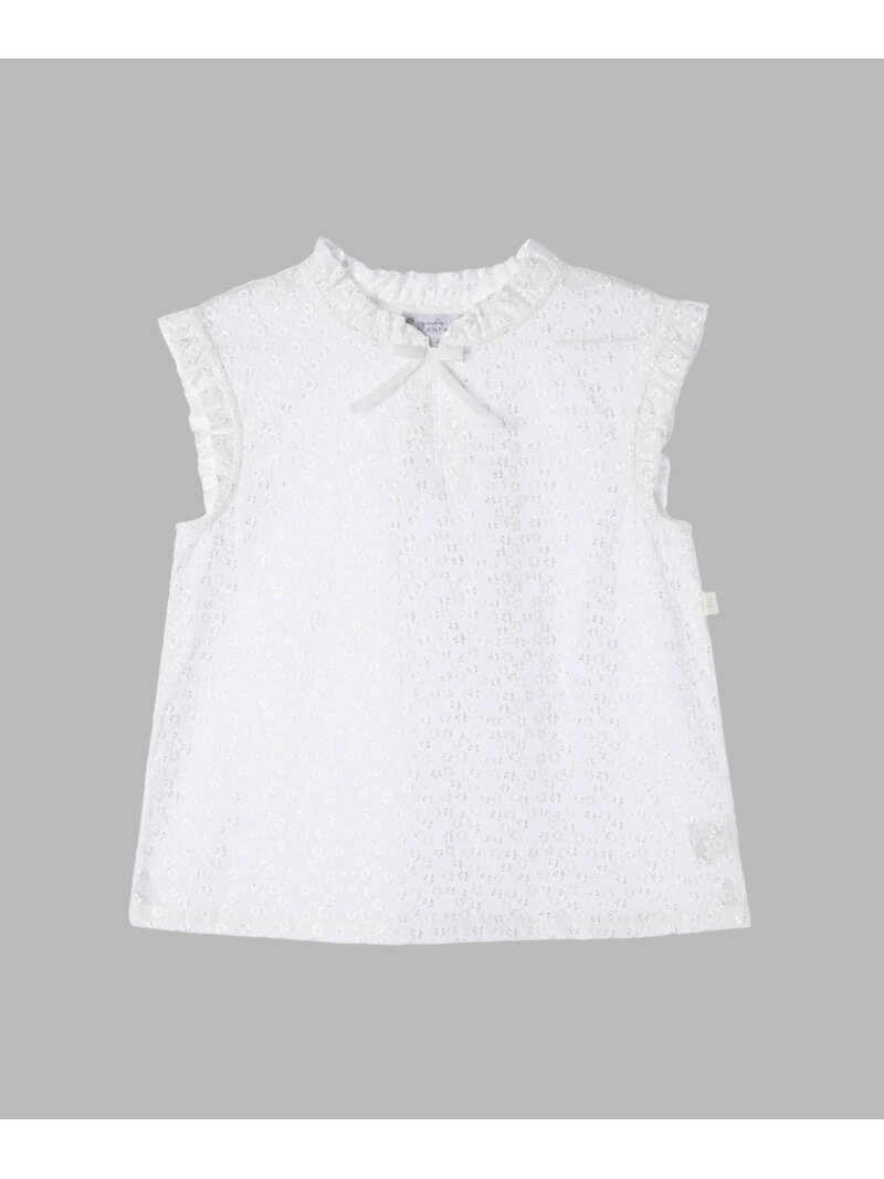 TW11 E CHEMISE キッズ ブラウス agnes b. ENFANT アニエスベー トップス シャツ・ブラウス ホワイト【送料無料】[Rakuten Fashion]