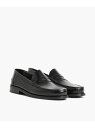 CU01 CHAUSSURES ローファーモカシン agnes b. HOMME アニエスベー シューズ・靴 モカシン・デッキシューズ ブラック【送料無料】[R...