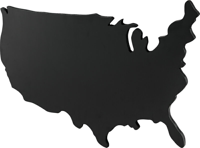 〈東谷〉ブラックボード USA S 62cm幅 アメリカ 国土 黒板 LFS-592 おしゃれ インテリア 家具 新生活 一人暮らし アンティーク ビンテージ