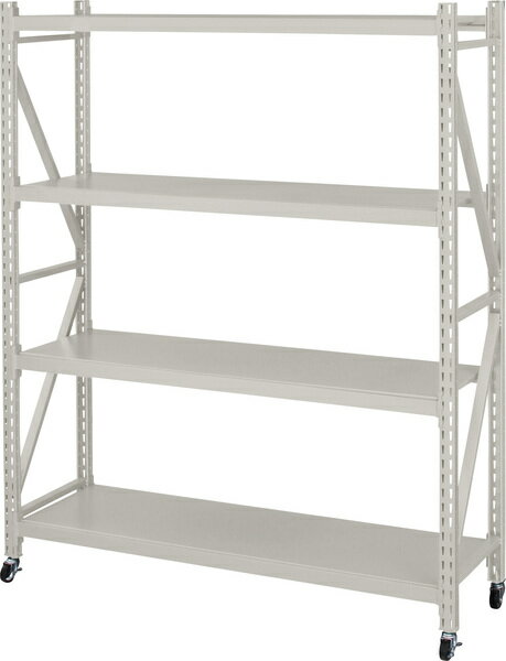 RALD ボルトレスラック 3D DIS-683IV アイボリー メタルラック ロッカー 三段 スチール ラック ミリタ..