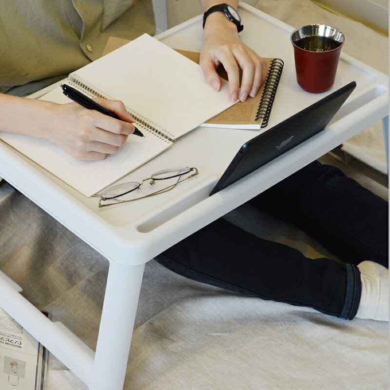 ミニマルチテーブル NIT-16WH ホワイト ローテーブル センターテーブル ミニテーブル 折りたたみ式 おしゃれ プラスチック 小さめ 小さい コンパクト ...