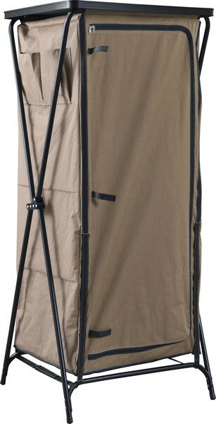 フォールディングキャビネット4D 東谷 OLC-628BR ブラウン 折りたたみ アウトドア 持ち運び ポータブル 収納 ラック キャンプ BBQ バーベキュー...