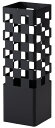 傘立て LFS-183BK ブラック 傘立て カサタテ シンプル アンブレラスタンド 傘入れ 玄関 かさ 収納 スチール 四角 長方形 コンパクト スリム ブラ...
