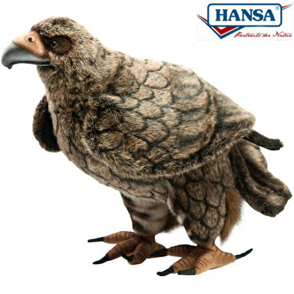 HANSA 4487 イヌワシ50 全長：50cm GOLDEN EAGLE BH4487 ぬいぐるみ ハンサ クリスマス 誕生日 プレゼント 動物 犬 猫 鳥 うさぎ ペンギン アニマル 置物 人形 フィギュア KOESEN ケーセン カロラータ 大きい マスコット 実物大 大型