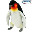 HANSA 5262 コウテイペンギン13 全長：13cm EMPEROR PENG BH5262 ぬいぐるみ ハンサ クリスマス 誕生日 プレゼント 動物 犬 猫 鳥 うさぎ ペンギン アニマル 置物 人形 フィギュア KOESEN ケーセン 大きい マスコット 実物大 大型