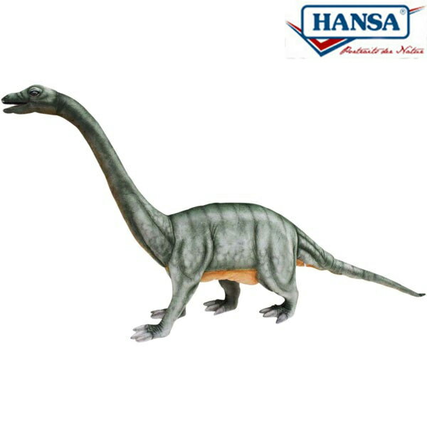 HANSA 5313 ブロントサウルス180 全長：180cm BRONTOSAURUS BH5313 ぬいぐるみ ハンサ クリスマス 誕生日 プレゼント 動物 犬 猫 鳥 うさぎ ペンギン アニマル 置物 人形 フィギュア KOESEN ケーセン 大きい マスコット 実物大 大型