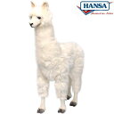 HANSA 6463 アルパカ100 全長：100cm ALPACA RIDE-ON BH6463 ぬいぐるみ ハンサ クリスマス 誕生日 プレゼント 動物 犬 猫 鳥 うさぎ ペンギン アニマル 置物 人形 フィギュア KOESEN ケーセン 大きい マスコット 実物大 大型