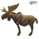 HANSA 7794 ヘラジカ60 全長：60cm MOOSE BH7794 ぬいぐるみ ハンサ トナカイ 鹿 バンビ クリスマス 誕生日 プレゼント 動物 犬 猫 鳥 うさぎ ペンギン アニマル 置物 人形 フィギュア KOESEN ケーセン 大きい マスコット 実物大 大型