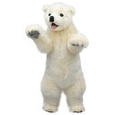 HANSA 子シロクマ40 L40(cm) 5438 白熊 しろくま 白くま クマ 熊 子熊 子グマ こぐま ベア ベアー テディベア ぬいぐるみ ハンサ クリスマス 誕生日 プレゼント 動物 犬 猫 鳥 アニマル 置物 人形 フィギュア KOESEN ケーセン 大きい マスコット 実物大 大型(3)