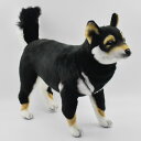 HANSA 7242 クロシバ50 全長：50cm SHIBA DOG BLACK BH7242 ぬいぐるみ ハンサ 黒柴 黒柴犬 柴犬 クリスマス 誕生日 プレゼント 動物 犬 猫 鳥 うさぎ ペンギン アニマル 置物 人形 フィギュア KOESEN ケーセン 大きい マスコット 実物大 大型