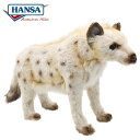 HANSA 4928 ブチハイエナ 35 全長：35cm SPOTTED HYENA BH4928 ぬいぐるみ ハンサ クリスマス 誕生日 プレゼント 動物 犬 猫 鳥 うさぎ ペンギン アニマル 置物 人形 フィギュア KOESEN ケーセン 大きい マスコット 実物大 大型