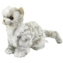 HANSA 6493 ネコ(コ)　グレー20 全長：20cm KITTEN GRAY BH6493  ...