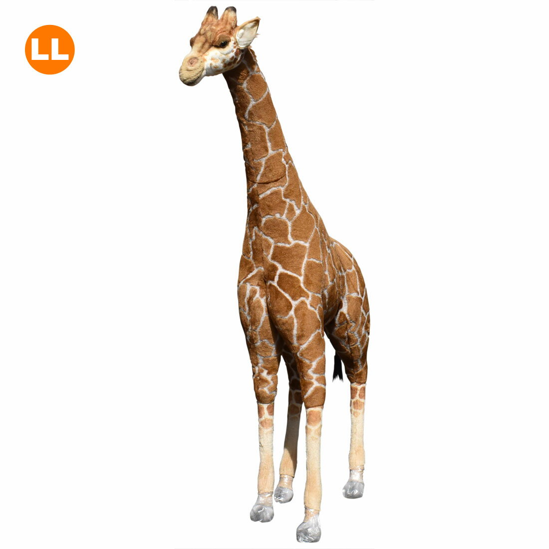 HANSA 6908 キリン180 高さ168cm GIRAFFE BH6908 ぬいぐるみ ハンサ クリスマス 誕生日 プレゼント 動物 犬 猫 鳥 うさぎ ペンギン アニマル 置物 人形 フィギュア KOESEN ケーセン 大きい マスコット 実物大 大型