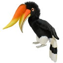HANSA 6983 リノホーンビル71 全長:71cm RHINO HORNBILL BH6983 ぬいぐるみ ハンサ クリスマス 誕生日 プレゼント 動物 犬 猫 鳥 うさぎ ペンギン アニマル 置物 人形 フィギュア KOESEN ケーセン 大きい マスコット 実物大 大型