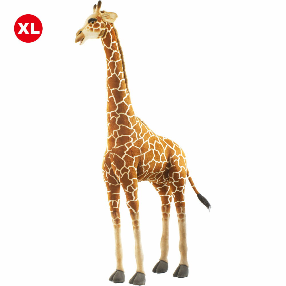 HANSA 4312 キリン370 全長：370cm GIRAFFE BH4312 ぬいぐるみ ハンサ クリスマス 誕生日 プレゼント 動物 犬 猫 鳥 うさぎ ペンギン アニマル 置物 人形 フィギュア KOESEN ケーセン 大きい マスコット 実物大 大型