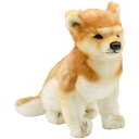 HANSA 6341 シバケン 柴犬23 全長：23cm SHIBA DOG PUP BH6341 ぬいぐるみ ハンサ クリスマス 誕生日 プレゼント 動物 犬 猫 鳥 うさぎ ペンギン アニマル 置物 人形 フィギュア KOESEN ケーセン 大きい マスコット 実物大 大型